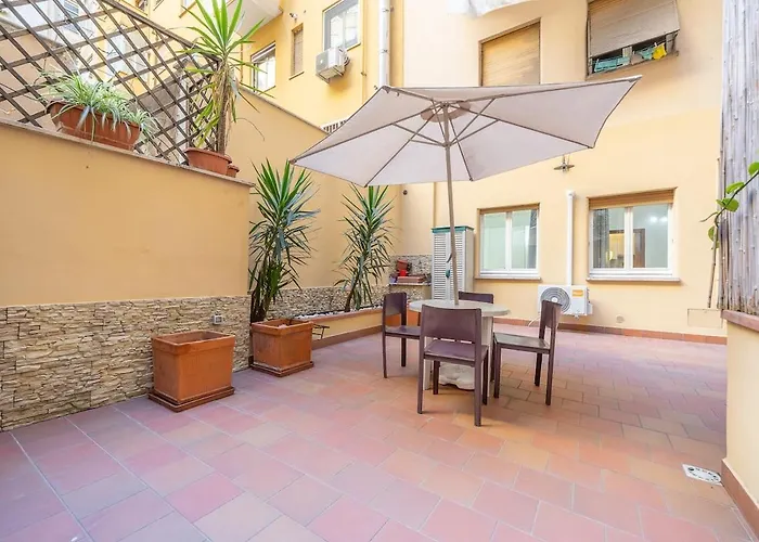 Vatican With Private Patio Near San Pietro